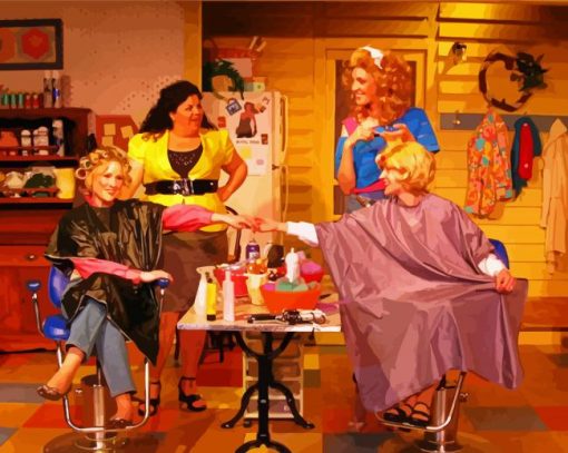 Steel Magnolias paint by number