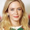 The Actress Emily Blunt paint by number