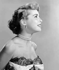 The Actress Janet Leigh paint by number