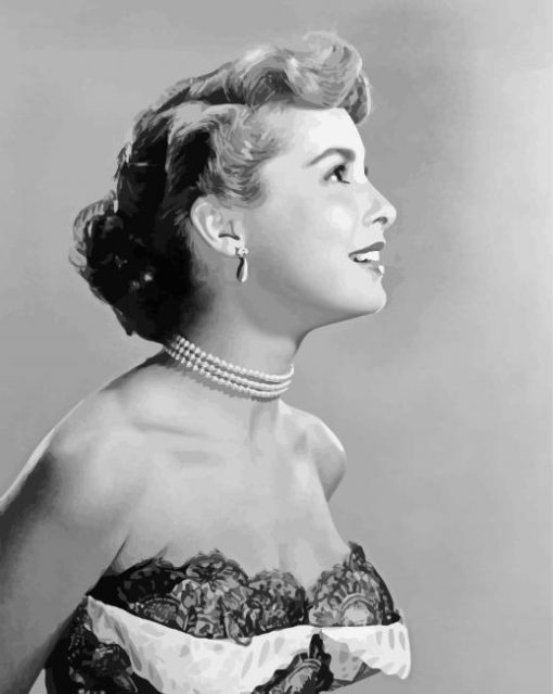 The Actress Janet Leigh paint by number