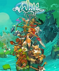 Wakfu Poster paint by number