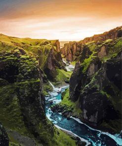 Wonderful Iceland Landscapes paint by number