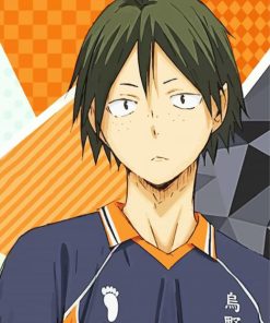 Yamaguchi Tadashi Haikyuu Anime Character paint by number