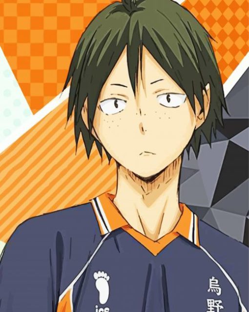 Yamaguchi Tadashi Haikyuu Anime Character paint by number