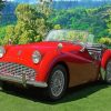 1958 Triumph TR3A Paint By Numbers