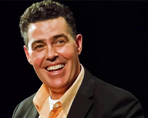 Adam Carolla paint by number