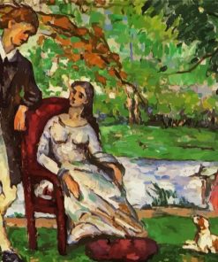 Aesthetic Impressionism Couple Paint By Numbers