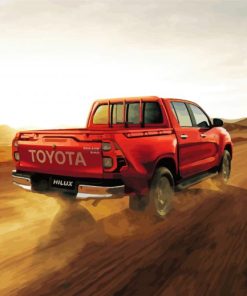 Aesthetic Toyota Hilux Car Paint By Numbers