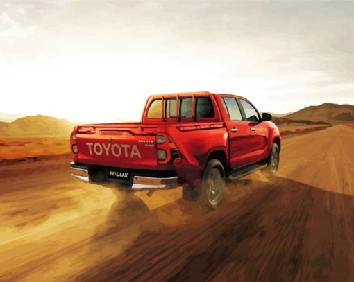 Aesthetic Toyota Hilux Car Paint By Numbers