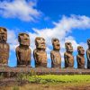 Ahu Tongariki Easter Island Paint By Numbers