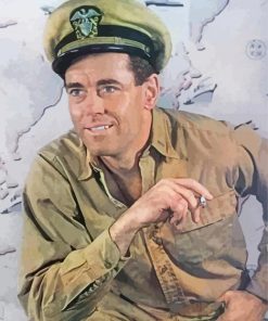 American Actor Henry Fonda paint by number