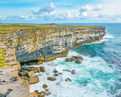 Aran Islands Ireland Paint By Numbers