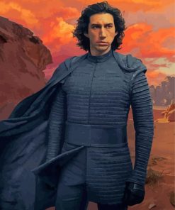 Ben Solo Kylo Ren Paint By Numbers