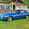 Blue Pontiac GT37 Car Paint By Numbers