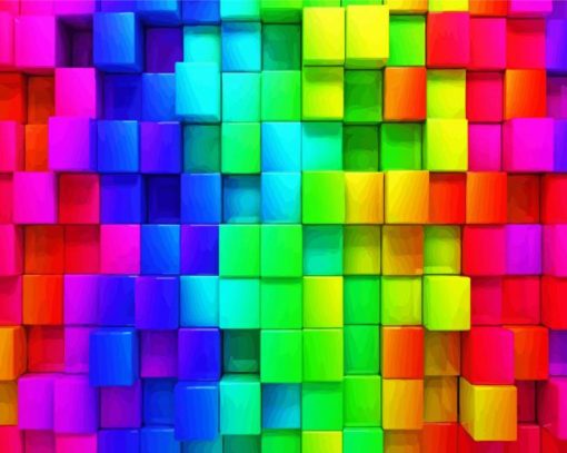 Colorful Pattern paint by number