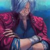 Dante Devil May Cry Video Game paint by number