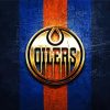 Edmonton Oilers Logo Paint By Number