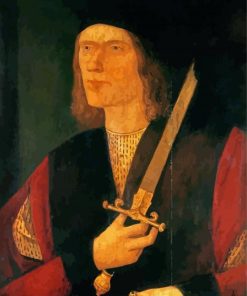 Richard III England Monarch paint by number