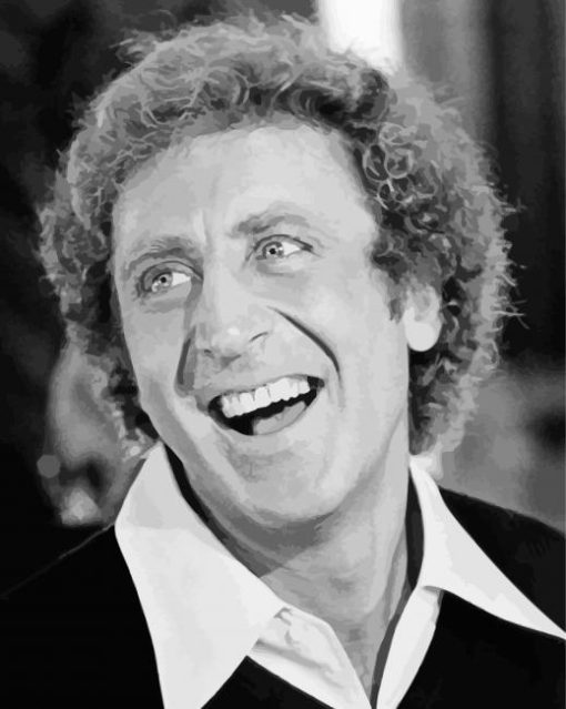 Gene Wilder Paint by number