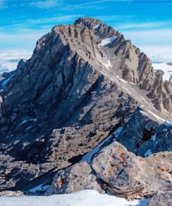 Greek Mountain Olympus Paint by number