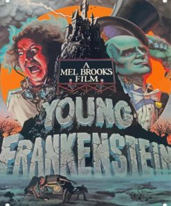 Horror Movie Young Frankenstein Paint By Numbers