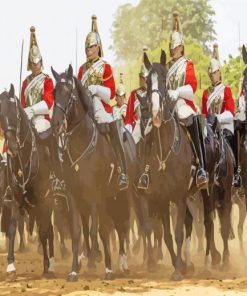 Household Cavalry British Army Paint By Numbers