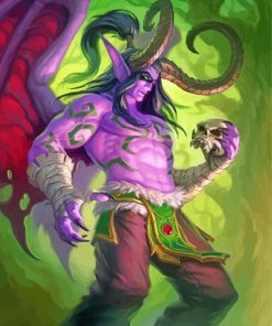 Illidan Stormrage Paint By Numbers