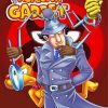 Inspector Gadget Cartoon Poster paint by number