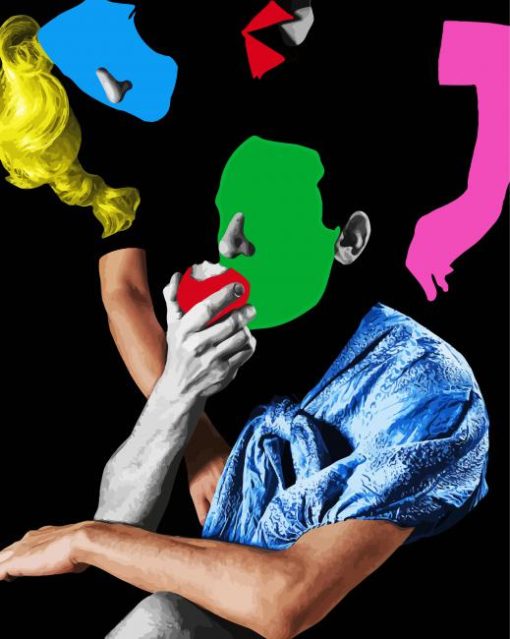 John Baldessari Couple Paint By Numbers