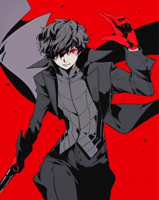 Joker Persona 5 Anime paint by number