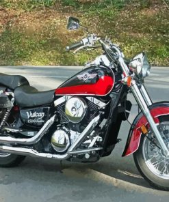 Kawasaki Vulcan Classic Paint By Numbers