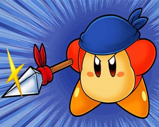 Kirby Waddle Dee Paint By Numbers