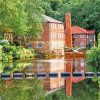 Knaresborough Canal Paint By Numbers