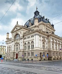 Lviv National Opera Paint By Numbers