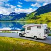 Motorhomes Landscape paint by number