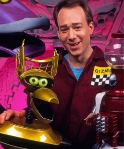 Mystery Science Theater paint by number