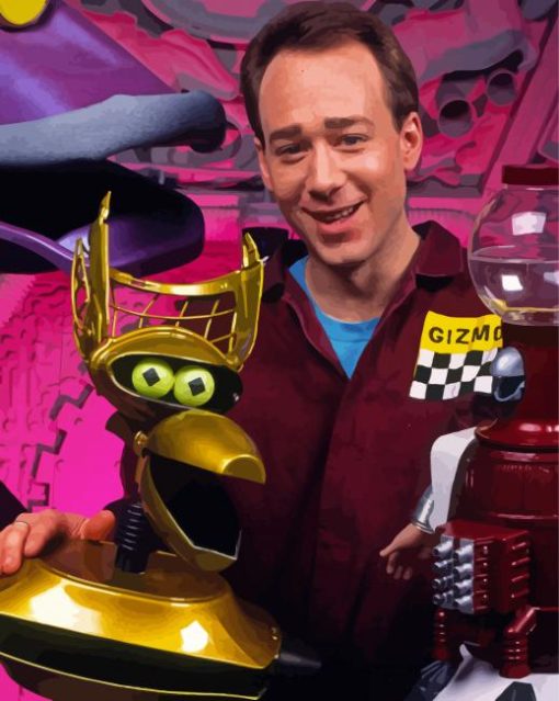 Mystery Science Theater paint by number