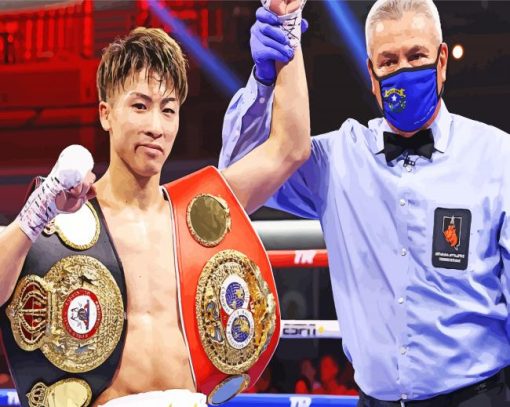 Naoya Inoue Boxer Paint By Numbers