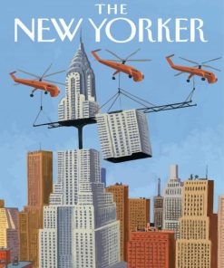 New Yorker Magazine paint by number