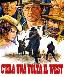 Once Upon A Time In The West Movie paint by number