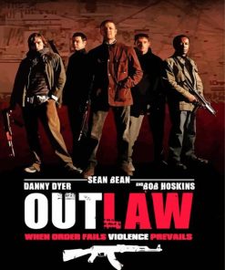 Outlaw Poster Paint By Number