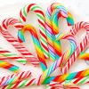 Rainbow Candy Canes Paint By Numbers