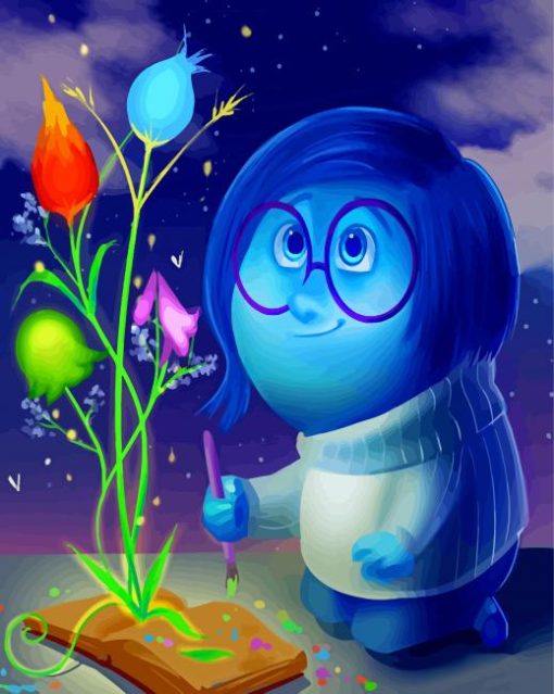 Sadness Disney Inside Out Paint By Numbers