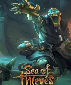 Sea Of Thieves Video Game Poster Paint By Numbers