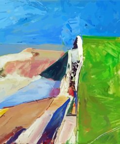 Seawall Diebenkorn paint by number