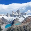 Snowy Fitz Roy Mountain In South America Paint By Number