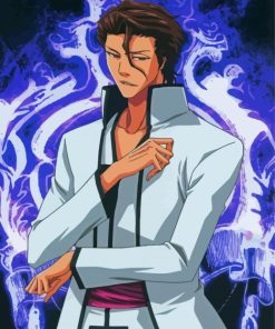 Sosuke Aizen Bleach Anime Paint By Numbers