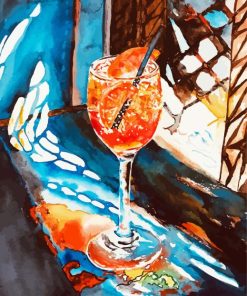 Spritz Glass Art Paint By Numbers