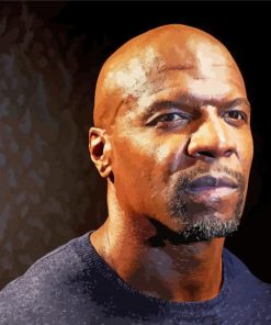 Terry Crews Actor paint by number