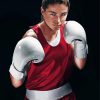 The Boxer Katie Taylor paint by number